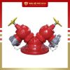 Trụ nước chữa cháy 2 cửa BQP